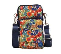 Generico Small Cell Phone Purse - Compact Bag | Large Capacity Printed | Lightweight Shoulder Pouch, Small Shoulder Phone Purse for Commuting Beach Date Night Music Festival Campus Travel