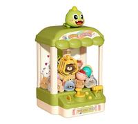 Generico Small Claw Machine | ABS 32x19x16.5cm Dinosaur Prize Toy Game Machine with USB & Battery Power | Prize Dispenser Game for Kids Boys Girls Birthday Party Home Playroom Family