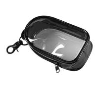 Generico Small Clear Purse, PP Mini Transparent Storage Bag With Keychain | 4.13 Inch Lightweight for Charging Cables and Small Items | Compact Portable Pouch for Travel, Daily Carry, Accesso