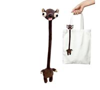 Generico Small Cute Stuff Things, Cute Animal Figurine, Long Neck Stuffed Toy, Plush Doll, Durable Soft Bag Charm, Cuddly Animal Decor with Style, Gift for Girlfriend and Daughter