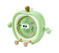 Generico Small Desk Fan 3 Speeds Cute Mini Powerful Phone Stand Device