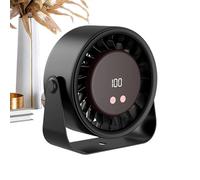 Generico Small Desk Fan | Rechargeable Cooling Tool,Brushless Motor Advantage Personal Space-Saving Desk Fan,for Travel Camping Beach Backpacking Picnic Bedroom Dorm Apartment Sleeping Summer