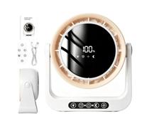 Generico Small Desk Fan Wall Mounted Portable Quiet Air Blowing Device