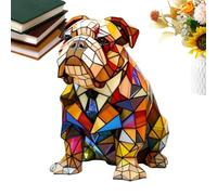 Generico Small Dog Lamp Animal Tabletop Themed Led Table Lantern