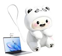 Generico Small Fan For Cooling Food Cartoon Animal Quiet USB Rechargeable