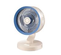 Generico Small Fans for Bedroom | Rechargeable Cooling Remote Control | Portable Quiet Desk Fan Wall Mount | for Home Living Room Office School Dorm Camping Travel Summer Fishing