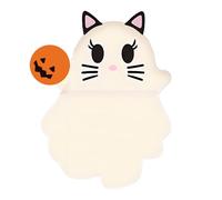 Generico Small Figurines for Phone, Halloween Ghost Mini Figures, Peel-And-Stick Decorations Smartphone, Tablet, Car Dashboard, Cute Halloween Accessories Men And Women Kids Adult More