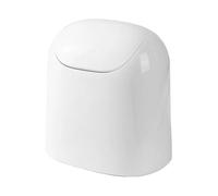 Generico Small Garbage Can - Compact Garbage Bin | 6.89x6.5x4.92in Trash Basket for Paper Snacks Tissues, Non Slip Waste Container, Waste Bucket, Rubbish Holder for Desks Countertops Shelves