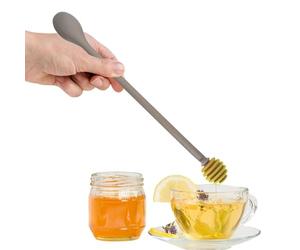 Generico Small Honey Dipper - Kitchen Scooping Wand, Syrup Collection Tool, Natural Wood Stirrer, Mixing Stick | Culinary Liquid Serving Gadget, for Kitchen Baking Restaurant Cooking Jam