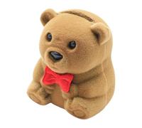 Generico Small Jewelry Box | 3D Cute Fun Efficient Velvet Cartoon Home Supplies Stylish,Jewelry Box Travel Case, Sentimental Gift Choice For Women Countertop Home Outdoor Offices Tablets Snack