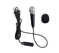 Generico Small Microphone, Portable Voice Mics, Compact Vlogging Microphone, 0.71x2.28 inches Plug-and-Play Design, Audio Amplifier for Singing, Podcasting, Recording and Speaker Use
