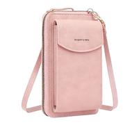 Generico Small Phone Bag, Compact Zipper Storage Purse, Mini Shoulder Bag, for Women Lightweight Everyday Carry, for Travel Work Gym Dating, Shopping Beach Commuting Going Out