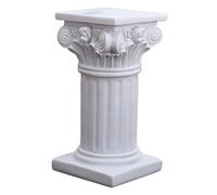 Generico Small Roman Pillar - Roman Pillars Gr olumns, Gr olumn Resin Statue, Ŕoman Column Photo Props, White Greeks Pillar Sculpture Centerpiece For Birthday, Holiday, Dinner