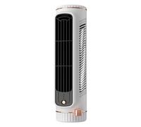 Generico Small Tower Fan 3 Speeds Adjustable USB Rechargeable