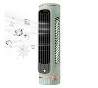 Generico Small Tower Fan - Rechargeable Bladeless Silent 3 Speeds Fan