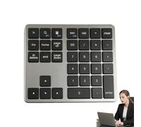 Generico Small Wireless Keyboard, 35-Key Compact Mechanical Keypad, Typing Handheld, 5.71x4.8x0.59Inches Portable Efficient for Personal, Compact Design, Wireless Connection