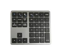 Generico Small Wireless Keyboard, Compact 35-Key Mechanical Keyboard, Silent Handheld Keypad 5.71x4.8x0.59 inches, Portable Keyboards, Efficient Typing Tool for Personal