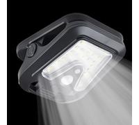 Generico Smart Clip Lights - Solar Lamp for Outdoor Safety | ABS PC Waterproof Build, USB Auto On Off, 4 Modes RV Lighting for Garden Patio Yard Deck Porch Pathway Stair Balcony Driveway