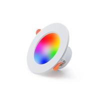 Generico Smart LED da incasso 220V 10W Bluetooth RGB dimmerabile lampada soffitto RF 2.4G telecomando Life APP controllo camera letto soggiorno(1 LAMP_10W)