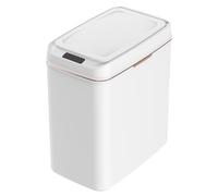 Generico Smart Sensor Trash Can, Automatic Motion-Activated Garbage Bin, Slim Square Bathroom Wastebasket, Hands-Free Intelligent Sensor Bin for Home and Office, Modern Touchless Trash Solution
