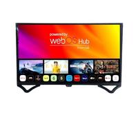 Generico Smart TV 32" - HD Ready (1366×768), Wifi, Bluetooth, 2 USB - 3 HDMI, Sistema WebOS hub, oltre 6000 Film Documentari Inclusi - App Integrate, Telecomando