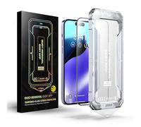 Generico SmoothShield 2 Packs - Tempered Glass Screen Protector, Auto Dust Free & Install Privacy, without Bubbles, with Anti - Scratch Anti (HD Clear Edition 2 Packs,15pro)