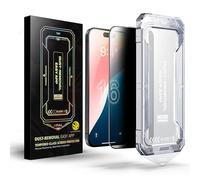 Generico SmoothShield 2 Packs - Tempered Glass Screen Protector, Auto Dust Free & Install Privacy, without Bubbles, with Anti - Scratch Anti (Privacy Edition 2 Packs,15promax)