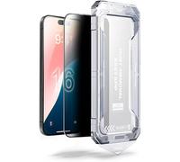 Generico SmoothShield 2 Packs - Tempered Glass Screen Protector with Anti-Scratch Anti-Fingerprint Privacy & Auto Dust-Free Install, without Bubbles, Easy Installation (Privacy,15pro)