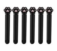 Generico Snack Sealing Clip - 6pcs Cute Reusable Potato Chip Clip - Food Storage Accessories Freezer Safe Food Organizing Tools For Bread Bags, Grocery Bags, Coffee