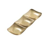 Generico Snack Tray - Stainless Steel Plate | 3 4 6 Grid Design