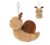 Generico Snail Stuffed Animal - 4.72 Inches, Plush Snail Doll, Bag Charm