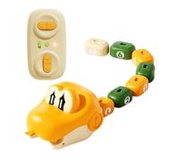 Generico Snake Toys with Sound Light - RC Self-Eating Magnetic Race Car