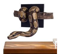 Generico Snake Wall Decor,3D Realistic Gothic Resin Figurine with Branch - Gothic Snake Decor | for Home Bedroom Living Room Outdoor Bathroom Indoor Office Patio Garden Porch Apartment