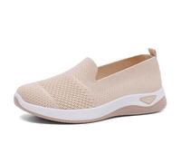 Generico Sneakers Donna Sportive,Scarpe da Ginnastica a Piedi Nudi Scarpe Sportive Esterno Traspirante Antiscivolo in Rete per Passeggio Adatte Lunghe Camminate