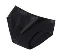 Generico Snellente Pancia E Fianchi Slip da Donna in Cotone Semplice per Sollevamento dei Fianchi, Confortevole per Corpo, Morbido e Delicato sulla Pelle Pancera Donna Pancia Piatta (Black, L)