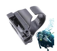 Generico Snorkel Clip Replacement - Automatic Buckle Snorkel Keeper | Lightweight Durable Diving Accessory | Snorkeling, Underwater Swimming, Travel Diving, Beach Activities