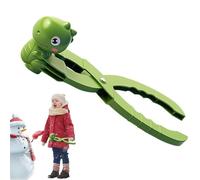 Generico Snow Ball Maker, Dinosaur Shape Molds, Kids Winter Toys, Fun Outdoor Play, Authentic Portable Snow Tool, Kid-Friendly Size for Family, Friends, Home Use