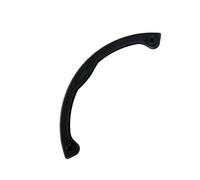 Generico Snowboard Protection Bar | ABS, Black, Head/Tail Arc Design | Guard for Snowboard Edges | Anti-Crash Protector Strip, Ski Board Accessory