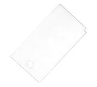 Generico Snowboard Wax Scraper - Slow Ride Free, 4mm Thick Acrylic Tool, Ski Tuning Equipment, Excess Wax Remover, Portable Base Maintenance Kit for Winter Sports Snowboarding Skiing Care Usage