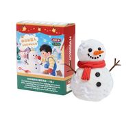 Generico Snowman Kit | Creative Kids Air Dry Modeling Clay | Soft and Non-Sticky Christmas Crafts Stocking Stuffers for Classroom Toddler Holiday Class Party Activities Family