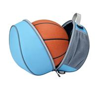 Generico Soccer Backpack - 19x25x31cm Waterproof Large Capacity Adjustable, Youth Basketball Bag For Single Ball For Competition Daily Volleyball Travel School Teens Coaches Players