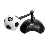 Generico Soccer Ball Kick Trainer - Solo Juggling Practice Tool | Rotating Hands-Free Football Training Aid with Rubber Base and PU Ball, for Boys, Girls, Beginners and Football Enthusiasts