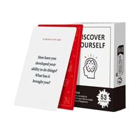 Generico Social Talking Points Cards, 9x6.5x3cm Board Games For Family Night, Positive Dedicated Deck Card, Group Interaction, Evening Fun, Party Activity