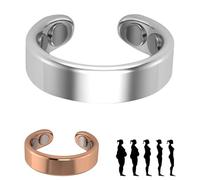 Generico Sömni Anello da donna con menopausa, anello sömni Afür Uomini e Donne Rilassamento, aiuto per il sonno, riduzione della stanchezza (argento)