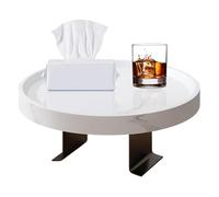 Generico Sofa Arm Tray Table, Side Couch Armrest Tray, Drink Holder Table, Cup Holder Storage Organizer Adjustable For Apartment Dorm Bedroom Living Room Snack Food Drink Remote Phone Organization