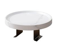 Generico Sofa Tray, Arm Table, Adjustable Couch Side Organizer with White & Gray Cup Holder for Snacks Drinks, Compact Storage Solution Remote Phone, Apartment Dorm Bedroom Living Room Convenience