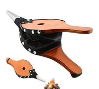 Generico Soffietto per Esterno | Mantice Per Fuoco Legna Per Barbecue Esterno | Utensili Cottura per Interno Giardino Avventura Falò Campeggio Viaggio
