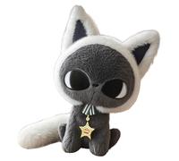 Generico Soft Animal Pillow, Cute Plush Kitten, Bedtime Friend for Kids, Desk Companion for Offices, Cozy Cat Doll for Travel, Car Decor, Easter Gift, 9.8 Inches, 1 Piece