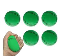 Generico Soft Baseballs - 6 Pieces Soft PU Foam Kids Training Balls | Practice Training Toys Kids Training Balls for Indoor Outdoor Backyard Beach Party Sports School Summer Travel