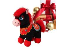 Generico Soft Chinese Themed Figurines Doll | Horse Plush, Blessing Meaning Cute Stuffed Animals - for Kids Boys Girls Birthday Chinese Lunar New Year Easter Party Favors